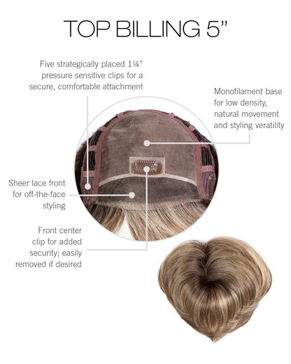 NEW! TOP BILLING 5″ by Raquel Welch - VIP Extensions