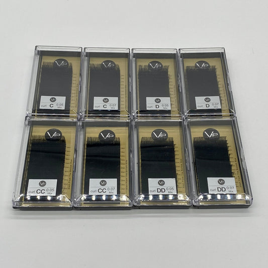 NEW VIP FAUX MINK XL - 14 LINES 19 - 25mm - 2 LINES PER SIZE - VIP Extensions