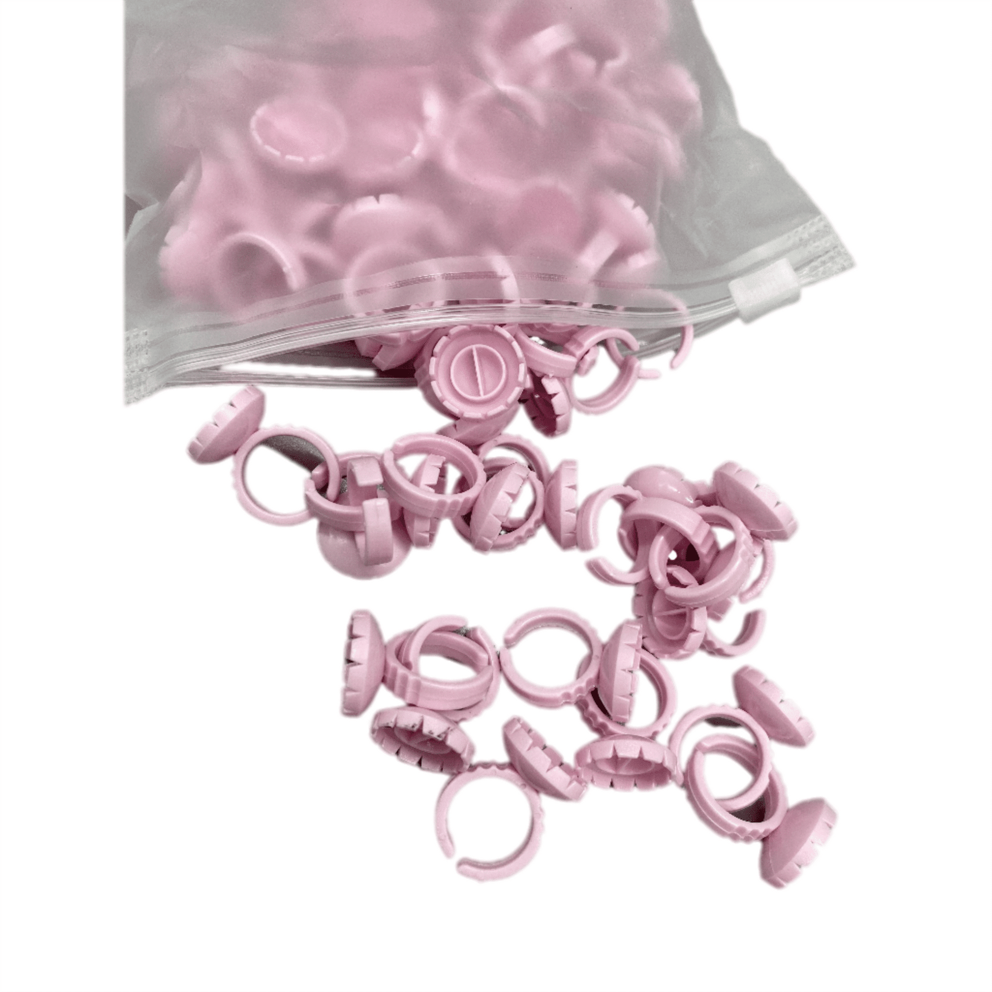 New! VIP Glue Ring and Easy Fan Cup! Two in one! 100pcs bag - VIP Extensions