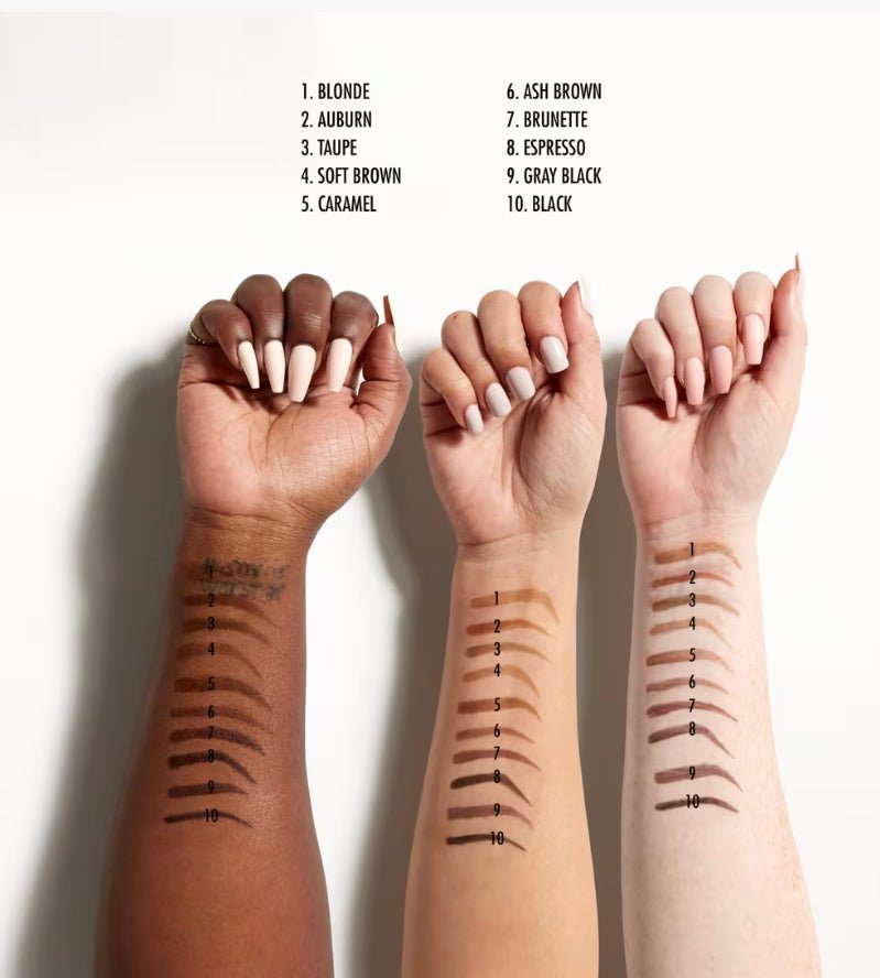 NYX LIFT AND SNATCH BROW TINT PEN gray black - VIP Extensions
