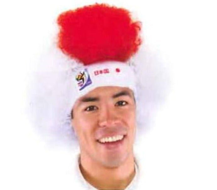 Official Fifa Soccer Afro Wig Hat - 25 pcs per box - VIP Extensions