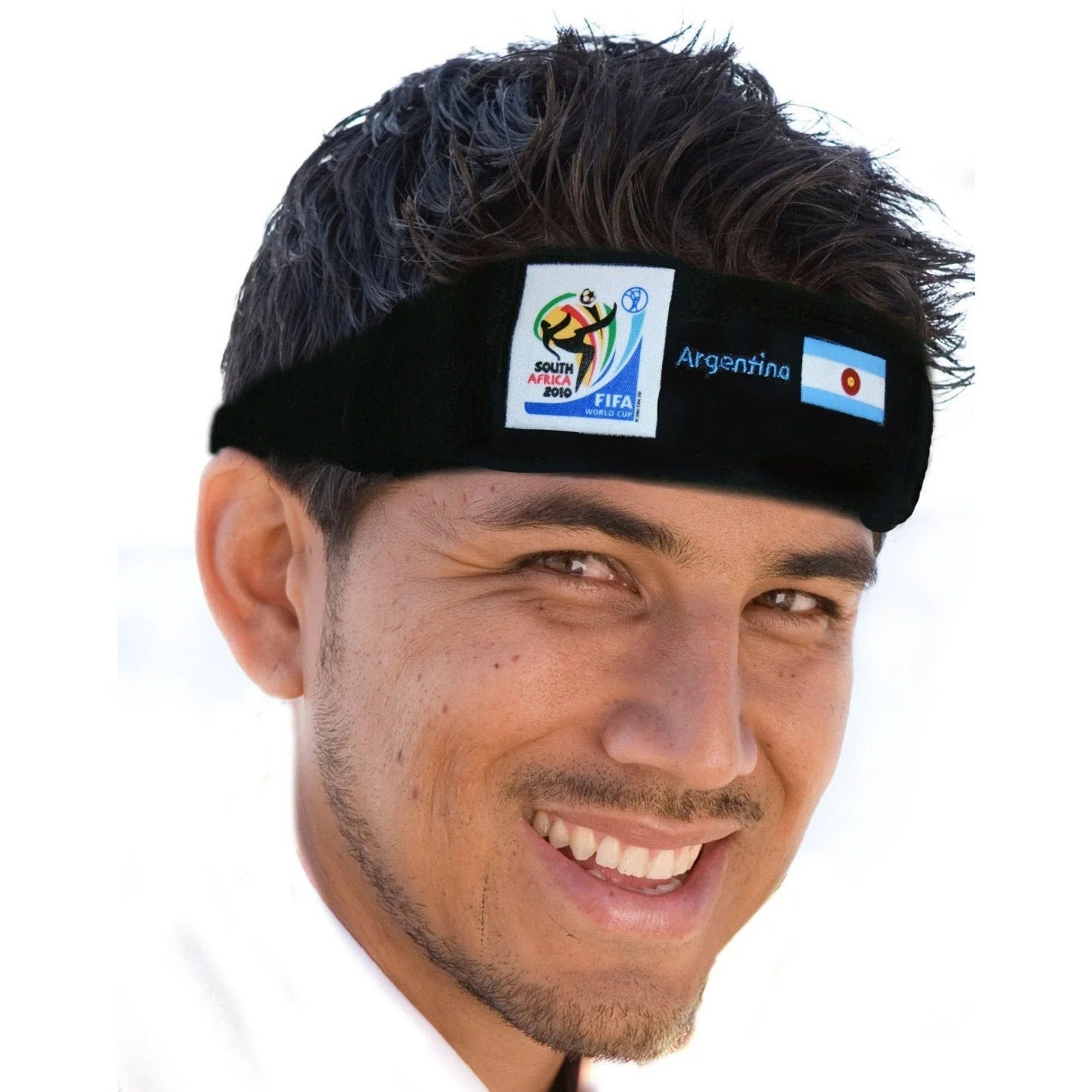 Official FIFA Soccer Headband 50-Count Case Pack – Argentina – Vintage/Collectible (2010 Collection) - VIP Extensions