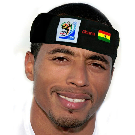 Official FIFA Soccer Headband 50-Count Case Pack – Ghana – Vintage/Collectible (2010 Collection) - VIP Extensions