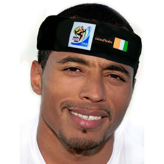 Official FIFA Soccer Headband 50-Count Case Pack – Ivory Coast – Vintage/Collectible (2010 Collection) - VIP Extensions