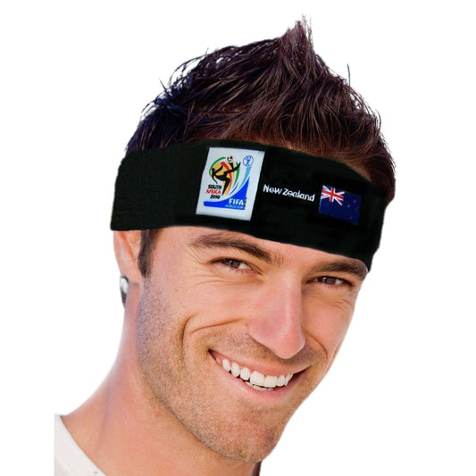 Official FIFA Soccer Headband 50-Count Case Pack – New Zealand – Vintage/Collectible (2010 Collection) - VIP Extensions