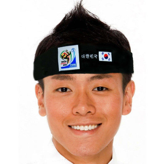 Official FIFA Soccer Headband 50-Count Case Pack – South Korea – Vintage/Collectible (2010 Collection) - VIP Extensions
