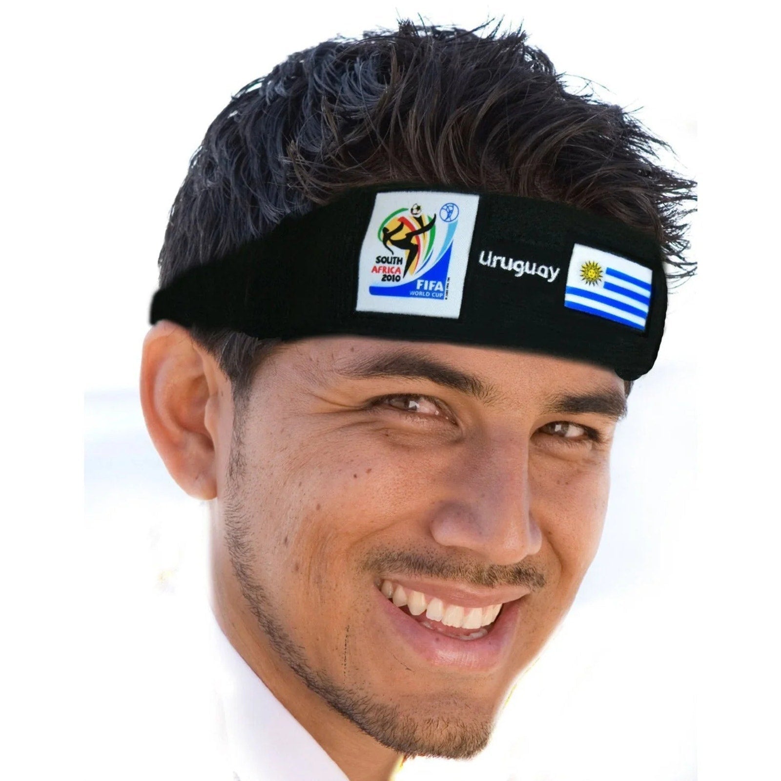 Official FIFA Soccer Headband 50-Count Case Pack – Uruguay – Vintage/Collectible (2010 Collection) - VIP Extensions