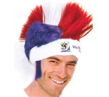 Official FIFA Soccer Mohawk Wig Hat - 25 pcs per box - VIP Extensions