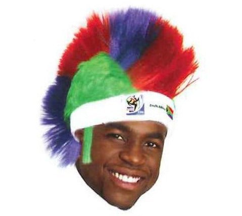 Official FIFA Soccer Mohawk Wig Hat - 25 pcs per box - VIP Extensions