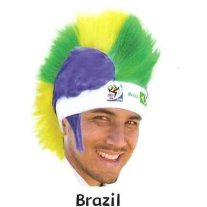 Official FIFA Soccer Mohawk Wig Hat - VIP Extensions