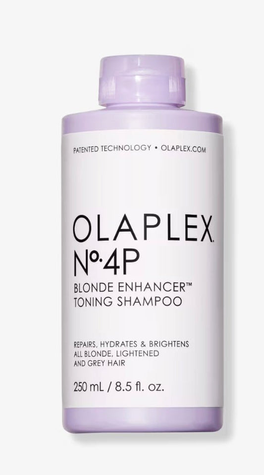 Olaplex 8.5 oz No.4P Blonde Enhancer Toning Shampoo for Unisex - VIP Extensions