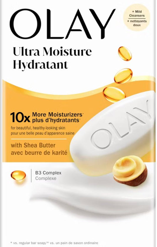 OlAY Moisture Outlast Ultra Moisture Shea Butter Beauty Bar 3.17 Oz - VIP Extensions
