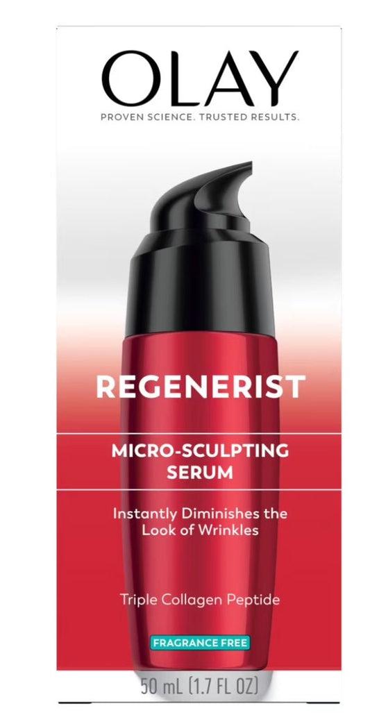 OlAY Regenerist Advanced Anti - Ageing Micro Sculpting Serum + Intense Hydration with Hydra Firming Complex, Skin Cream, 50ml by Olay - VIP Extensions