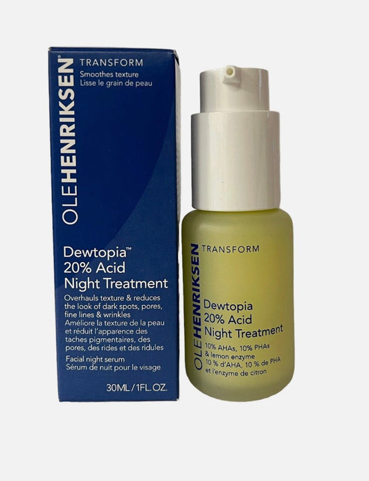 Ole Henriksen Transform Dewtopia 20% Acid Night Treatment 30ml/1oz - VIP Extensions