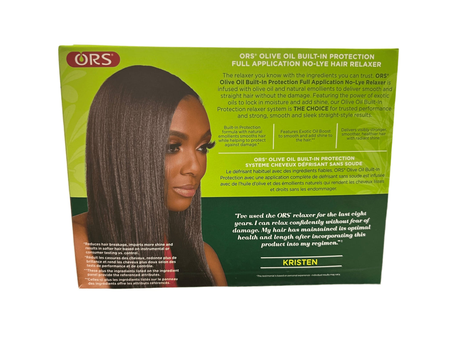 Olive Oil Built - in protection Full application No - Lye hair relaxer - VIP Extensions