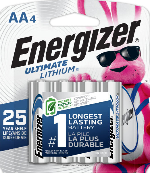 Energizer Ultimate Lithium AA batteries