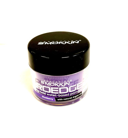Smokkin Pro Edge Hair Styling Gel, Blueberry, 1 oz