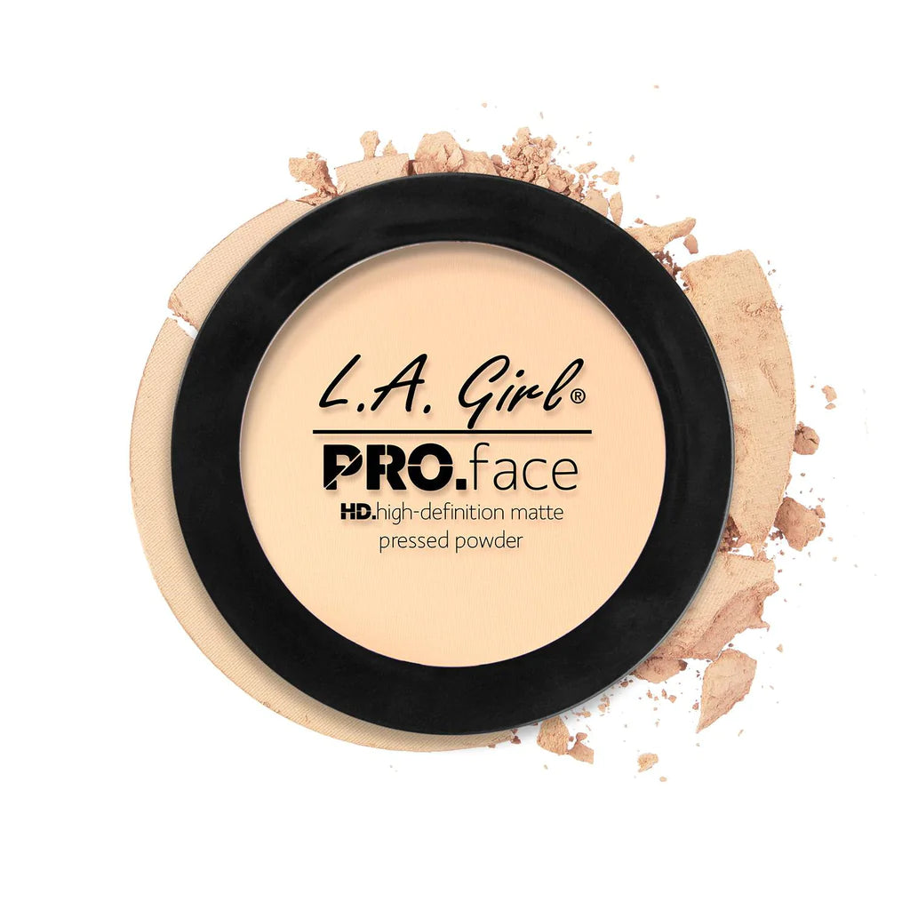 L.A. Girl Pro Face HD Matte Pressed Powder, Nude Beige