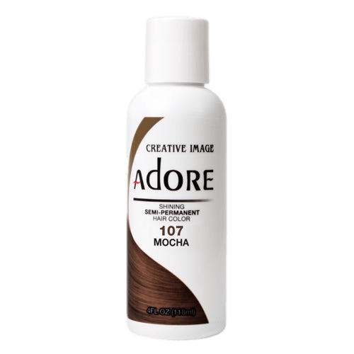 Adore Semi-Permanent Hair Color, 4 fl oz - 107 Mocha
