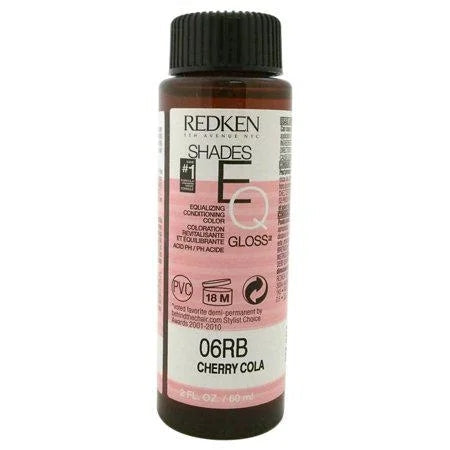 Redken Shades EQ Gloss Demi-Permanent Hair Color, 2 oz - 06RB Cherry Cola