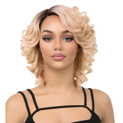 It's a Wig! Dream A Line Magic Synthetic Wig - NT Sunset Red