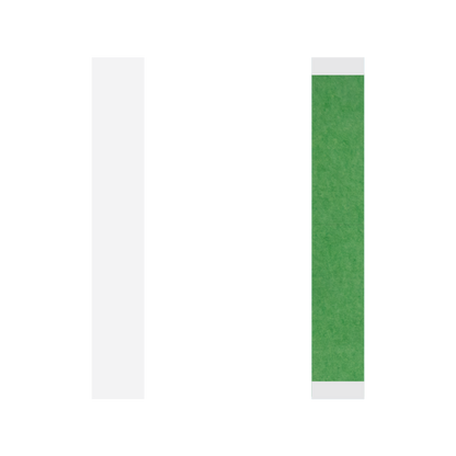 Walker Tape Easy Green Straight Strips 36 Pack, 1/2 x 3 in