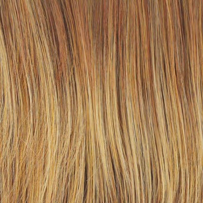 Raquel Welch Flying Solo Shoulder-Length Wig, RL29/25 Golden Russet