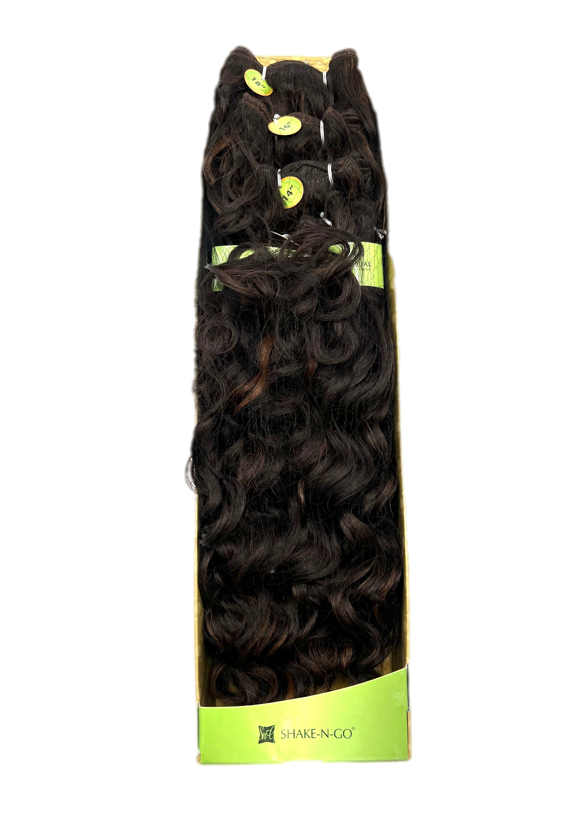 FreeTress Equal Appeal Curl Synthetic Weave, 4 Pcs with Closure, P4/30