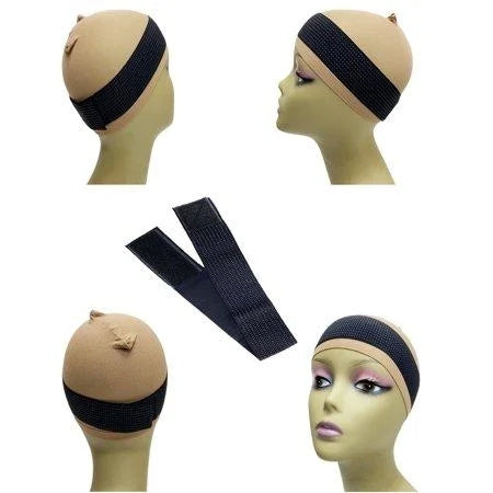 EBO Silicone Elastic Wig Grip Non Slip Black # 5098