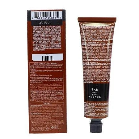 Redken Color Fusion Permanent Cream Hair Color, 2.1 oz - 6AB Ash Blue