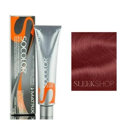 Matrix SoColor Permanent Cream Hair Color, 3 oz - 6RR+ Light Brown Red Red Plus
