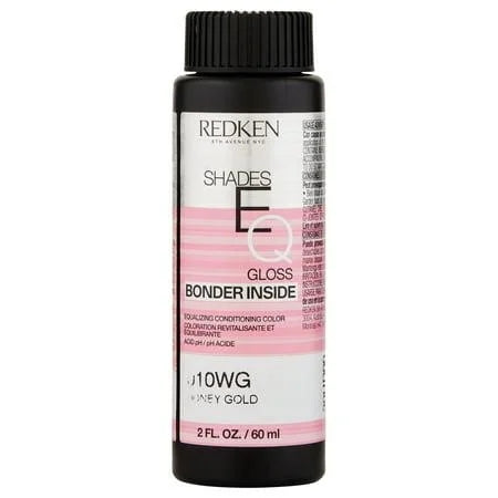 Redken Shades EQ Bonder Inside Gloss Demi-Permanent Hair Color, 2 oz - 010WG Honey Gold