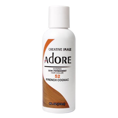 Adore Semi-Permanent Hair Color, 4 fl oz - 52 French Cognac