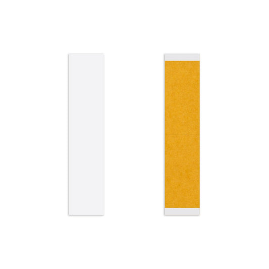 Walker Tape German Brown Straight Strips, 3/4 in x 3 in