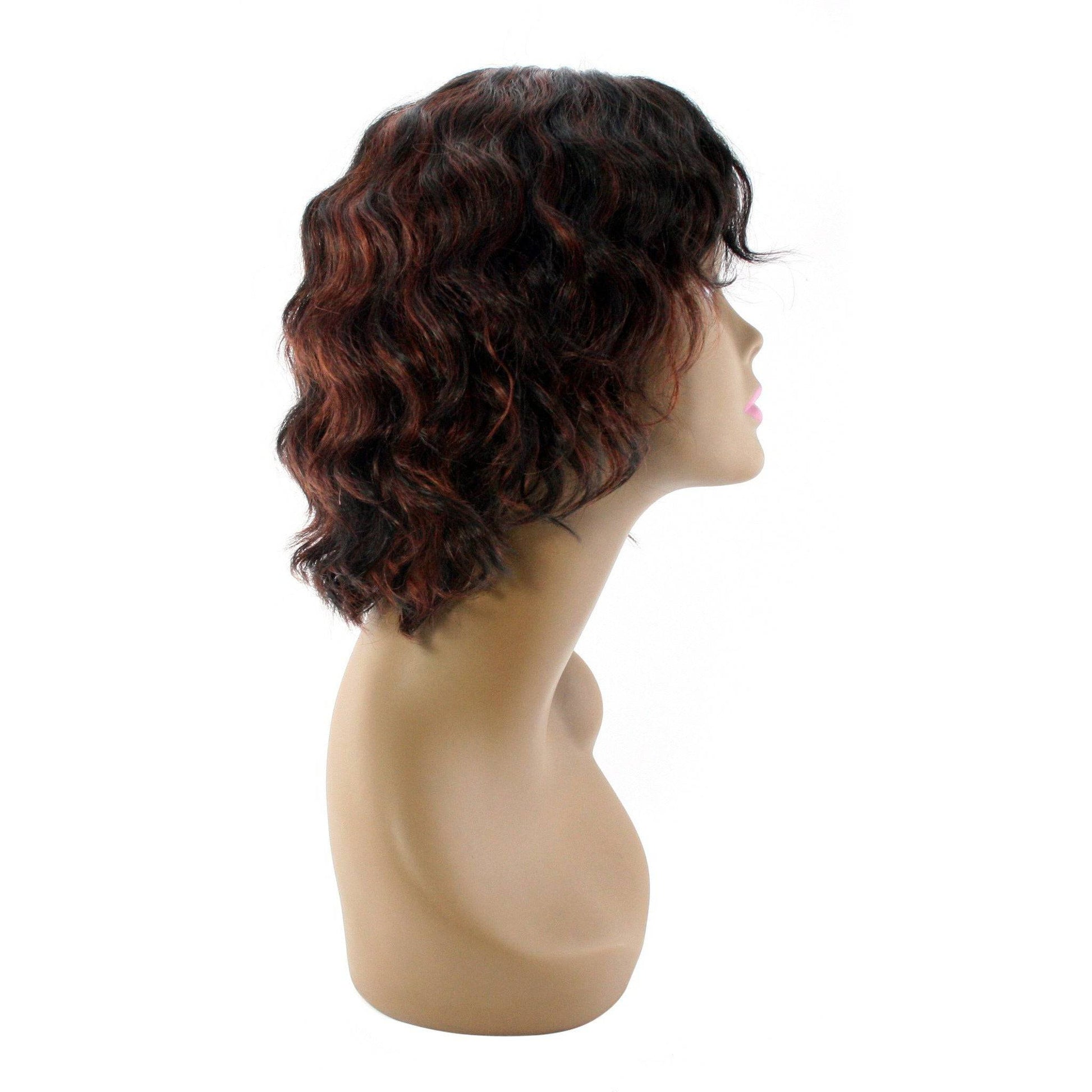 Unique 100% Human Hair Full Wig Style A - P1B/30 (2)