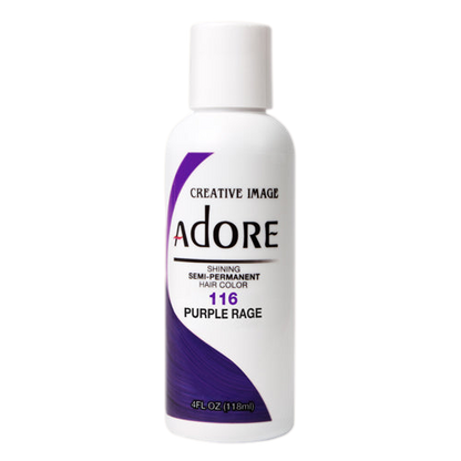 Adore Semi-Permanent Hair Color, 4 fl oz - 116 Purple Rage