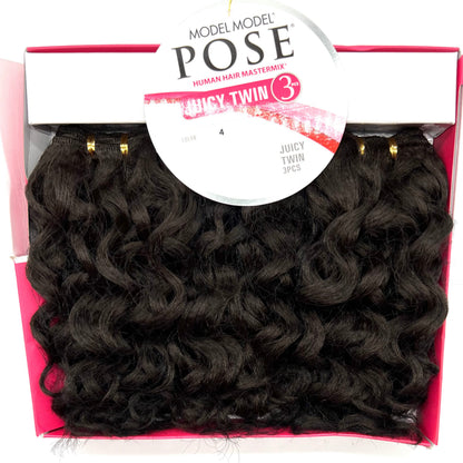 Model Model Pose Juicy Twin Human Hair Blend, 3 pc, 4