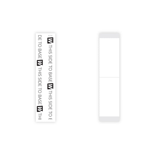 Walker Tape 1522 Clear Straight Strips 36 Pack, 3/4 x 3 in