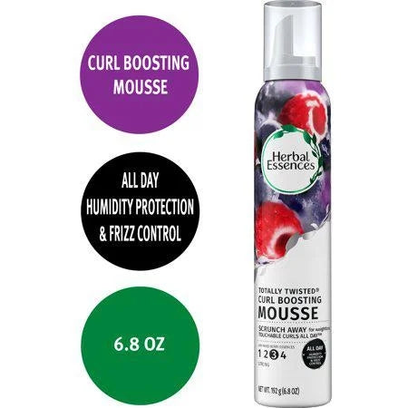 Herbal Essences Totally Twisted Curl Boosting Mousse, 6.8 oz