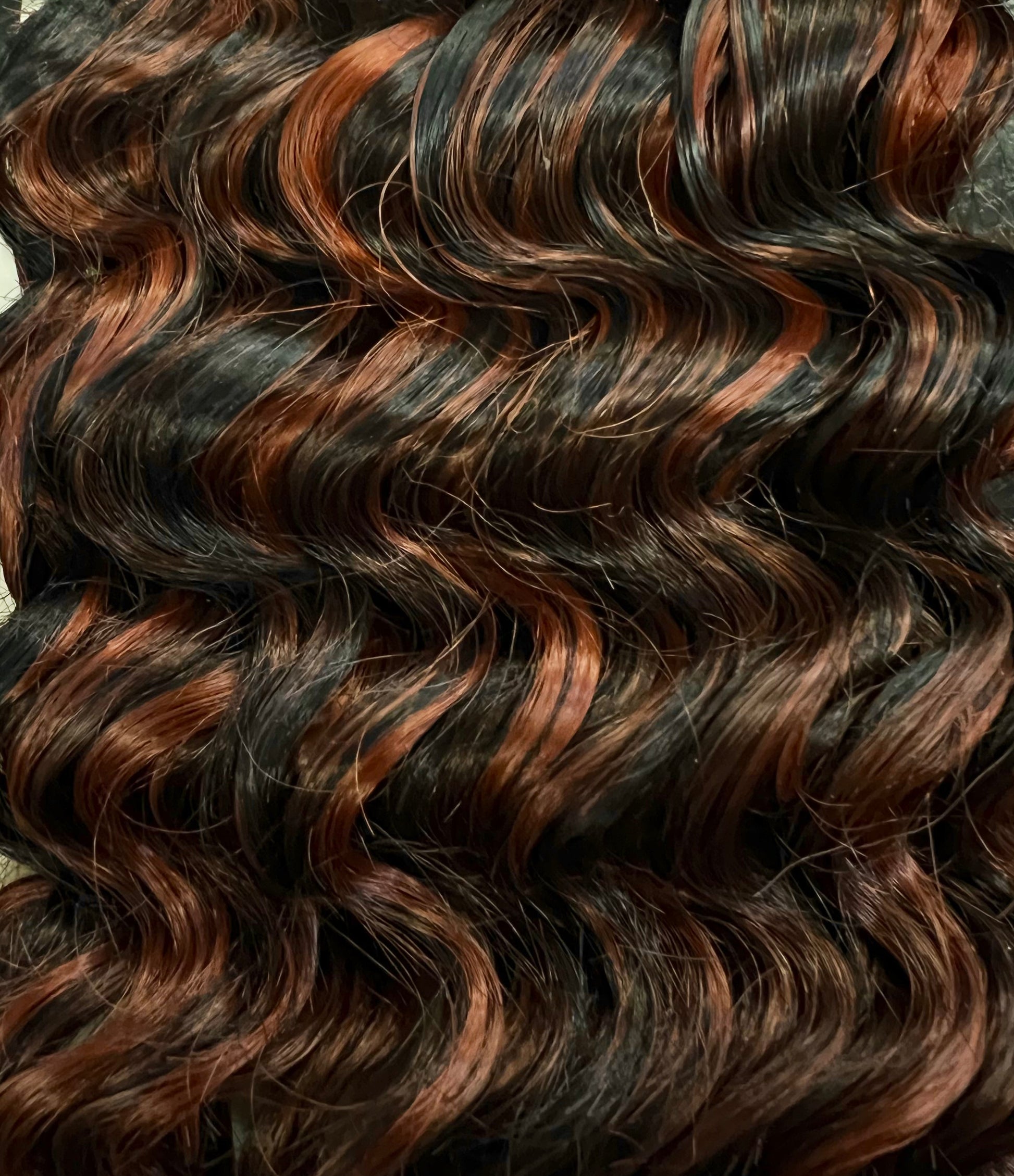 Deja Vu Human Blend Deep Wave Weaving Hair