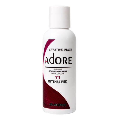 Adore Semi-Permanent Hair Color, 4 fl oz - 71 Intense Red
