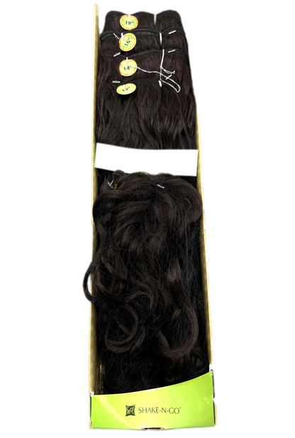 FreeTress Equal Double Perfect Wave 4 Pcs + Closure, Color 4/27