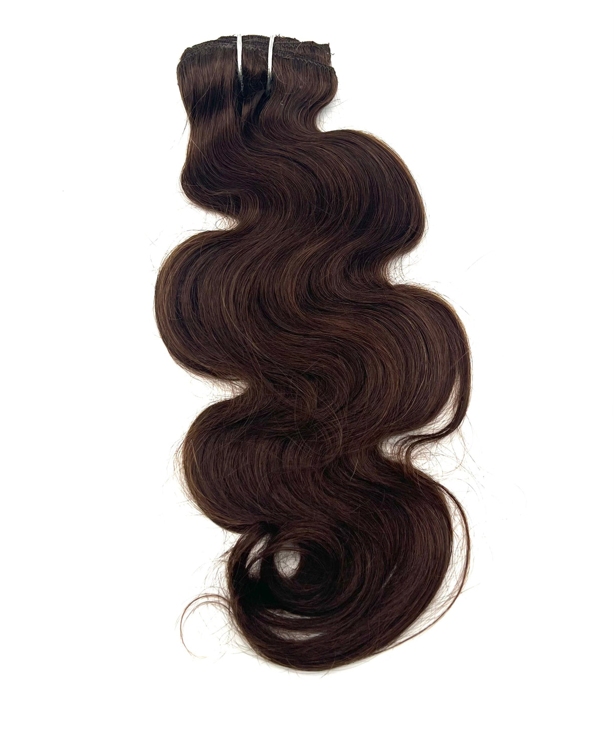 VIP Extensions ClipeX Body Wave Clip-In Hair Extensions, 2 Dark Brown, 18 in