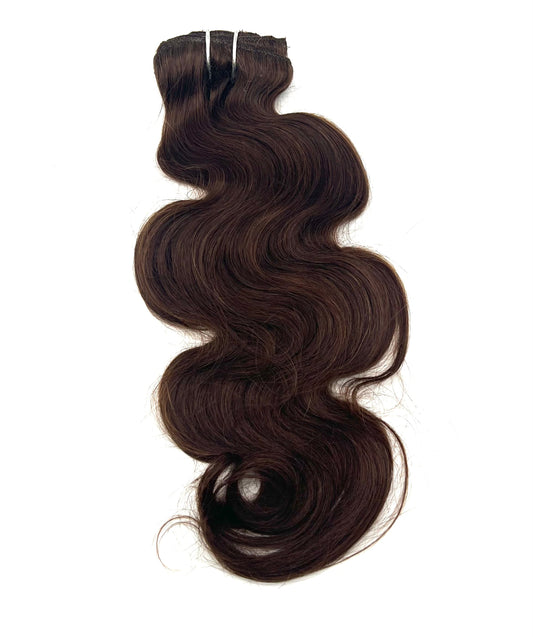 VIP Extensions ClipeX Body Wave Clip-In Hair Extensions, 2 Dark Brown, 18 in