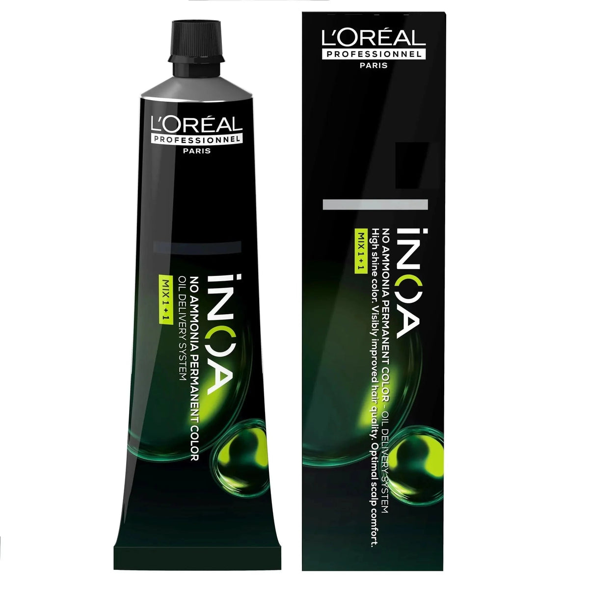 L'Oréal Professionnel INOA Ammonia-Free Permanent Hair Color, 2.1 oz - 4.56 (4RvR) Brown Red Violet Red