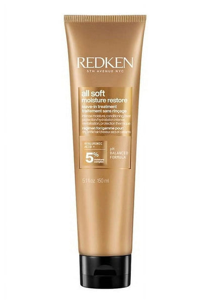 Redken All Soft Moisture Restore Leave-In Treatment 5.1 oz