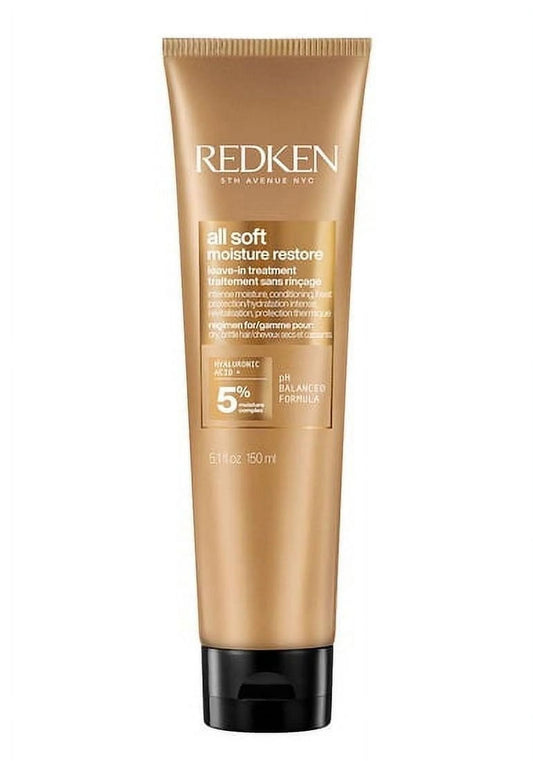 Redken All Soft Moisture Restore Leave-In Treatment 5.1 oz
