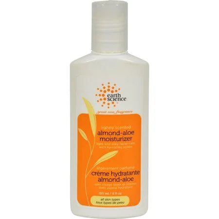 Earth Science Almond Aloe Moisturizer – Lightly Scented, 5 fl oz