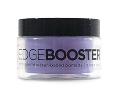 Style Factor Edge Booster Strong Hold Water-Based Pomade, 3.38 oz, Grape
