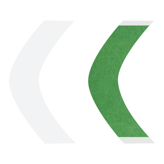 Walker Tape Easy Green A Contour Tape, 36 pc